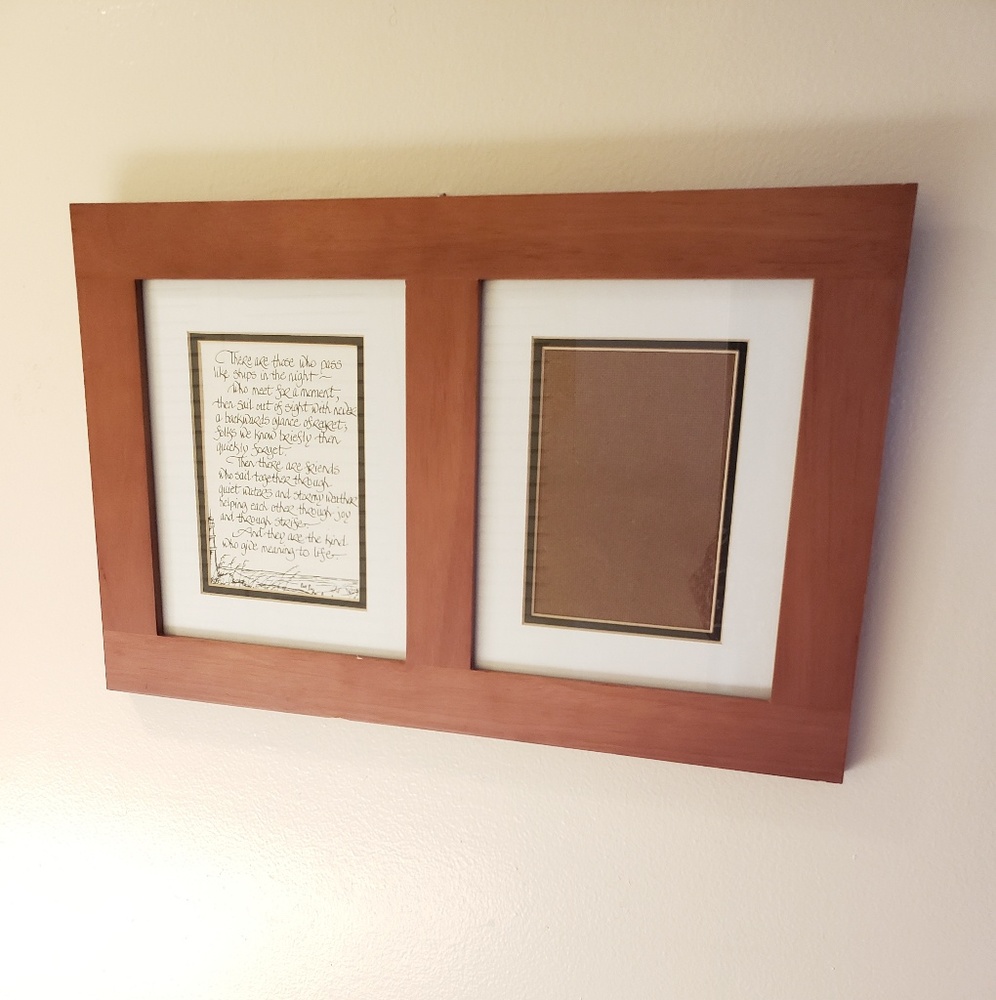 2 Sided Picture Frame, 5x7